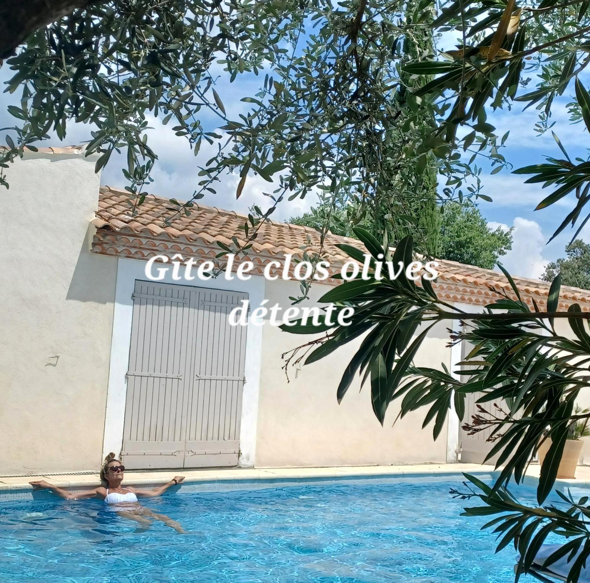 Le Clos Olives Comps  Exterior foto